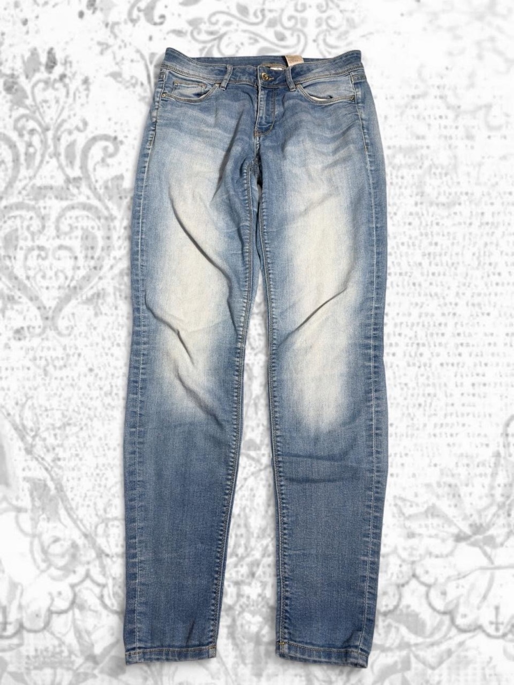 H&M Light Blue Straight Leg Jeans